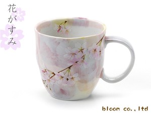 花がすみ　マグカップ　ピンク　美濃焼　日本製