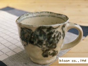 Tsuchimonono-Utsuwa Hand-Painted Grape Mug Hand-Painted Mino Ware Made in Japan