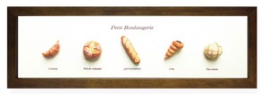 パン屋さん、カフェ、パン好きさん必見！かわいいパンのミニアート[Petit Boulangerie]