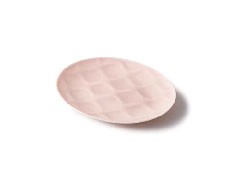 Miyama haku 17cm Plate Pink MINO Ware