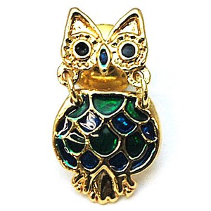 Brooch Gift Owl Sparkle
