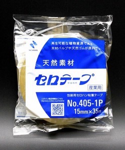 日本製　ニチバン　セロテープ　幅15mm×長さ35m　405-1P　【まとめ買い10点】