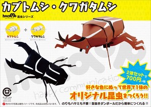昆虫シリーズ　カブトムシ・クワガタムシ