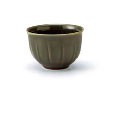 深山(miyama.) shinogi-鎬(しのぎ)- 煎茶碗 織部[日本製/美濃焼/和食器]