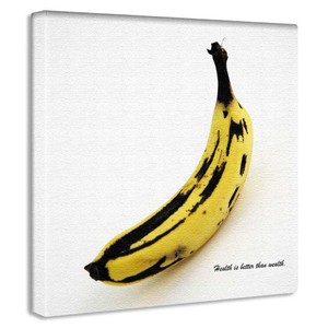 【アートデリ】バナナの壁掛けアート インテリア 雑貨 アート シンプルモダン  pop-0091