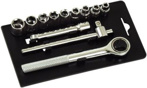 12PC キャッチトレー式ミニソケットレンチセット T-1212