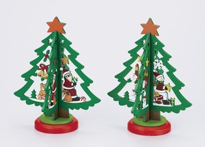 【特価品】NEW 木製ミニクリスマスツリー SW-1014