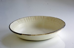 Mashiko ware Main Plate Antique