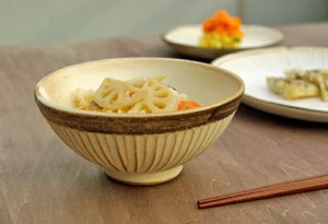 Mashiko ware Rice Bowl Antique L size