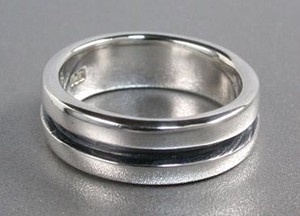 Silver-Based Plain Ring sliver Simple