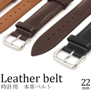 Wrist Watch Genuine Leather 22mm
