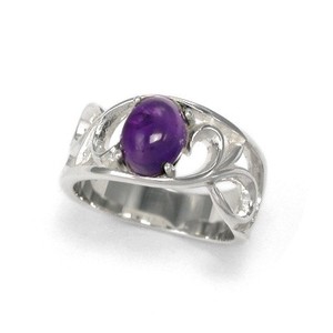 银戒指（紫水晶）