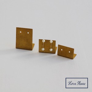 Brass Brass Plate Pierced Earring Holder
