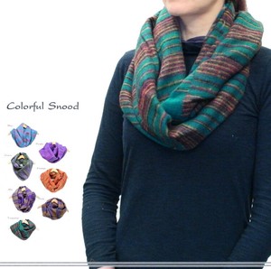 Snood Mix Color Stripe
