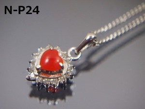 Gemstone Pendant Necklace Made in Japan