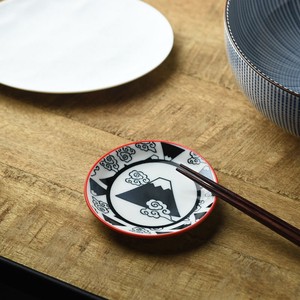 ジャポネスク 9.8cm豆皿 黒富士[日本製/美濃焼/洋食器]