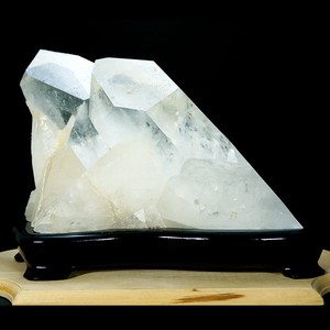 【天然石 インテリア】天然 水晶 クラスター 4.6kg(ロッククリスタル) 置物 ※ネコポス便不可