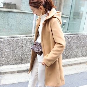 Coat Ladies fashion 2Way Midi Length