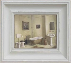 キャンバスアートシリーズ　Bathroom Scene 1 T 2166208-