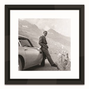 モノクロフォトアートシリーズ　James Bond Aston Martin 2166221-【ジェームス・ボンド】