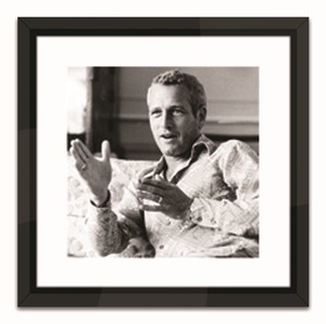 モノクロフォトアートシリーズ　Paul Newman 2166223-【ポールニューマン】