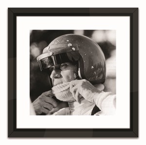 モノクロフォトアートシリーズ　Steve McQueen Racing 2166231-【スティーブマックイーン】