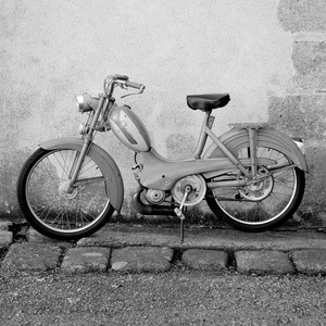 ガラスアートシリーズ　Vintage Motorbike 1 T 2166240-