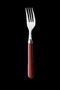 叉子 红色 日本制造