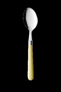 Spoon Yellow Pastel Cutlery Made in Japan