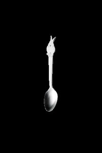 Metal Made in Japan Japan Animal Cutlery Rabbit Coffee Spoon 9 5