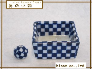 BINOKOMONO Super Set Checkered Mino Ware Made in Japan