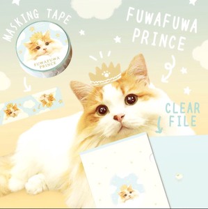 File Plastic Sleeve Pudding Cat