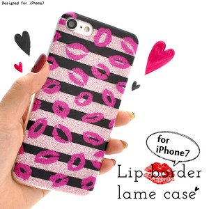 Phone Case Pink black Border