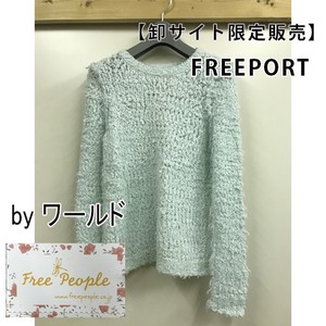 Sweater/Knitwear Knitted Boucle Tops