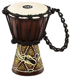 MEINL Percussion マイネル ミニジャンベ African Style HDJ6-XXS Dark Serpent Design 【国内正規品】