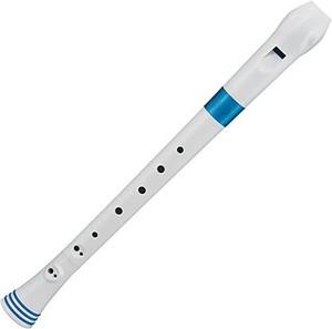NUVO ヌーボ ソプラノリコーダー FGREBLJP Recorder (White/Blue) ホワイト/ブルー 【国内正規品】
