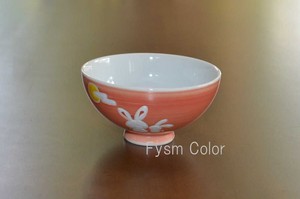 Hasami ware Rice Bowl Red Mini