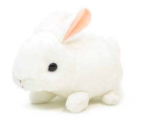 Animal/Fish Plushie/Doll White Mochi-rabbit