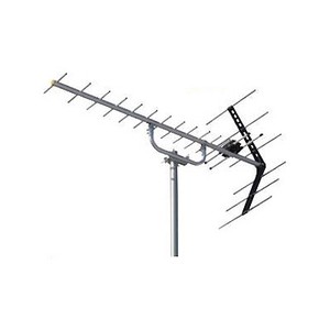 UHFオールチャンネル(13〜52ch)用アンテナ 水平・垂直受信用 素子数14 給電部ネジ式(F型) AU14FR