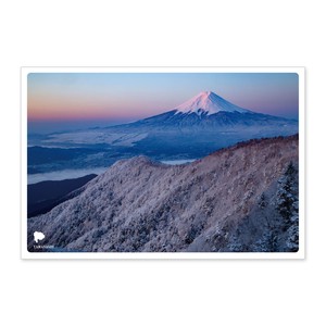 < 冬ポストカード >日本の絶景ポストカード JPC-40 三つ峠