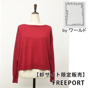 Sweater/Knitwear Knitted Long Sleeves Short Length