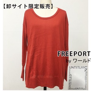 Sweater/Knitwear Silk Knitted Plain Color Tops M Made in Japan