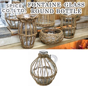 FONTAINE GLASS ROUND BOTTLE