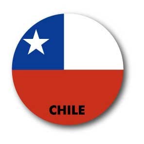 国旗缶バッジNO. CBFG-085 CHILE02 (チリ)