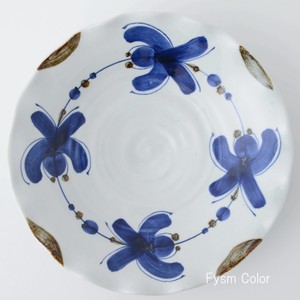 HASAMI Ware Flower Connection Platter Hand-Painted
