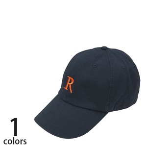 キャップ/帽子/メンズ/帽子 メンズハット/イニシャルキャップ R/ベースボールキャップ