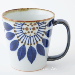 HASAMI Ware Blume Mug Hand-Painted Made in Japan