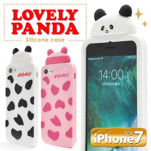 Phone Case Silicon Lovely Panda