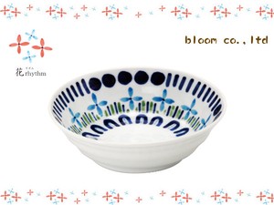 美浓烧 小钵碗 小碗 蓝色 日本制造
