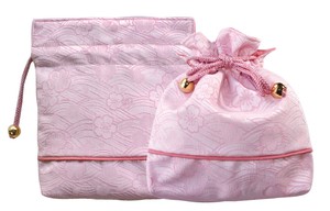 Jacquard Sakura Pouch Bag